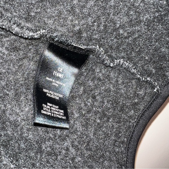 Swiss tech heathered blue‎ full zip casual jacket  XL - Picture 6 of 7